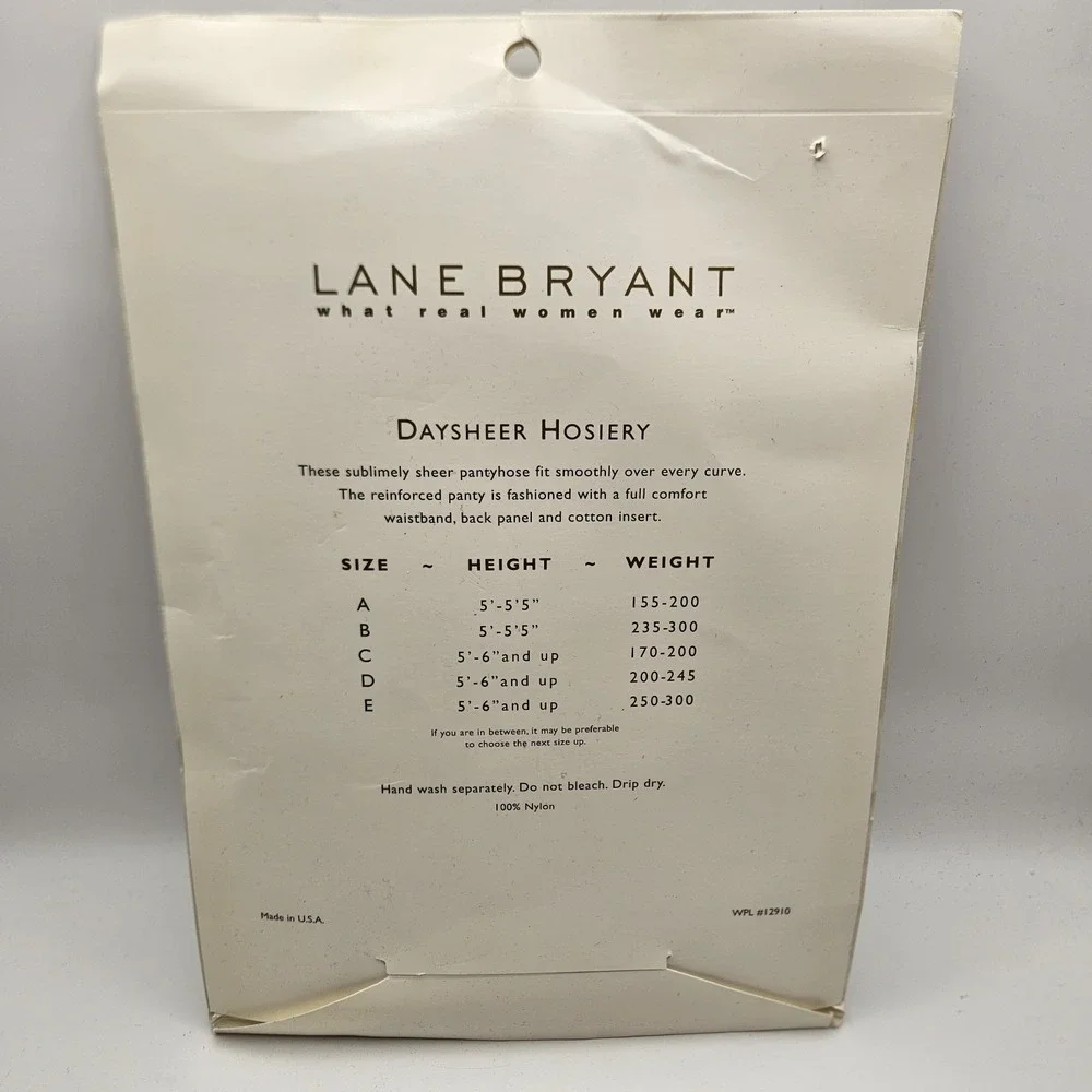 Lane Bryant new packaging